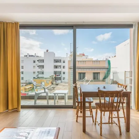 Loft Moderno Con Balcon Al Lado De Canteras لاس بالماس دي غران كاناريا